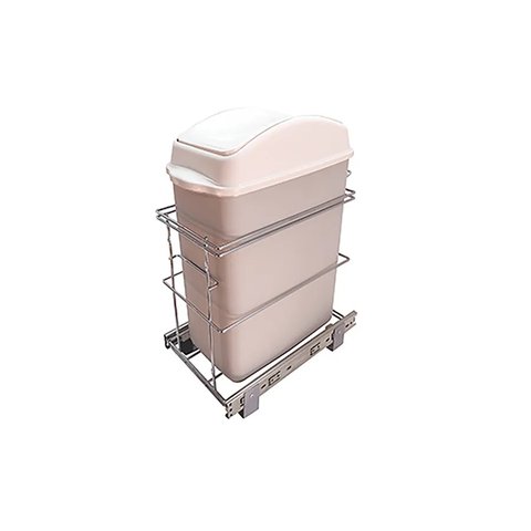 Lixeira Deslizante Simples Base 20,5 Litros Arapuxe