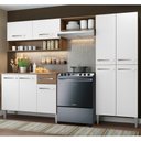 Ver imagem 2 de Armário de Cozinha Compacta Emilly Pop com Balcão Branco