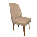 Ver imagem 2 de Cadeira de Jantar Helena Suede Bege Rosado - Dominic Decor