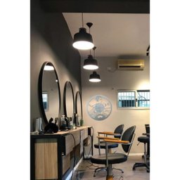 Plaquinha Decorativa Barber Shop Branco Em Mdf - 3