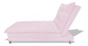 Ver imagem 4 de Sofa Cama Chaise Bicama Reclinavel Sala Lavinia Suede:Rosa Bebê/Suede