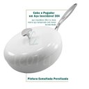 Ver imagem 3 de Jogo de Panelas Antiaderente Cerâmica Cuisine Retrô Pérola