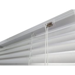 Persiana Horizontal PVC Branca 180 (L) x 160 (A) Cortina Completa C/ Kit de Instalação 1,80 x 1,60 - 7