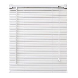 Persiana Horizontal PVC Branca 180 (L) x 160 (A) Cortina Completa C/ Kit de Instalação 1,80 x 1,60 - 1