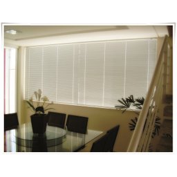Persiana Horizontal PVC Branca 180 (L) x 160 (A) Cortina Completa C/ Kit de Instalação 1,80 x 1,60 - 6
