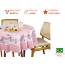 Ver imagem 5 de Toalha de Mesa Redonda Estampada Lepper 4 Lugares Pop 1,55m Jéssica