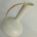 Ver imagem 7 de Vaso Garrafa Decorativo Enfeite Home&Co Metal 20x14x14cm Creme
