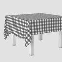 Ver imagem 2 de 1 Toalha Mesa TNT Xadrez Festa Estampado Boteco Pt 140X140