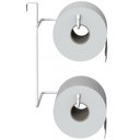 Ver imagem 4 de Porta Papel Higiênico Duplo para Caixa Acoplada Branco F.arm