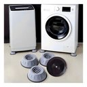 Ver imagem 7 de Pé Antivibração Máquina de Lavar Kit 4 Peças Amortecedor Ruído e Impacto