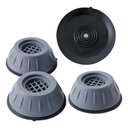 Ver imagem 1 de Pé Antivibração Máquina de Lavar Kit 4 Peças Amortecedor Ruído e Impacto