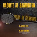 Ver imagem 2 de Kit Badminton Profissional Raquete Fibra Carbono + Peteca