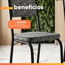 Ver imagem 7 de Conjunto de Mesa Sala de Jantar Atlanta 4 Cadeiras Diana