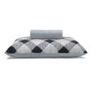 Ver imagem 1 de Jogo de Cama Buettner Queen Malha Basic Eliezer 3 Pçs Preto