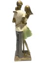 Ver mais imagens de Escultura Figura Decorativa em Resina Linda Família Dourado Espressione Estatua Família, Escultura R