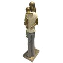 Ver imagem 6 de Escultura Figura Decorativa em Resina Linda Família Dourado Espressione Estatua Família, Escultura R