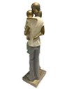 Ver imagem 6 de Escultura Figura Decorativa em Resina Linda Família Dourado Espressione Estatua Família, Escultura R