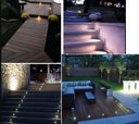 Ver imagem 4 de Embutido Solo 1w Balizador Led Blindado Ip67 Inox Spot Chão Piso