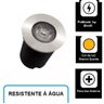 Embutido Solo 1w Balizador Led Blindado Ip67 Inox Spot Chão Piso - 3