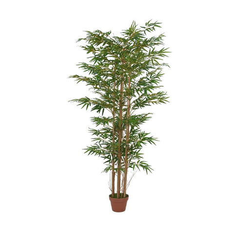 Planta Árvore Artificial Bambu Oriental Verde 1,8m