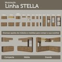 Ver imagem 7 de Armário de Cozinha Completa 190cm Stella Madesa Rustic