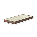 Ver imagem 6 de Colchão a Vácuo Premium Espuma D33 Macio Alta Qualidade Moderno Quarto 188x88x14 Cm Solteiro