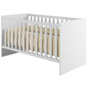 Ver imagem 3 de Berço Nacional Life 2186 com Gaveteiro Soft Branco Acetinado Colchão Ortobom - Tigus