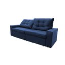 Ver imagem 5 de Sofá Retrátil/Reclinável Malta 2,00m Suede Velut com Molas no Assento King House