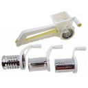 Ver imagem 2 de Ralador e Fatiador Manual com Manivela Inox Prático 3 em 1