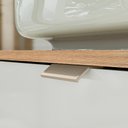Ver imagem 3 de Gabinete Suspenso para Banheiro Demadero 2 Portas MDP 65cm Branco Nicioli Móveis