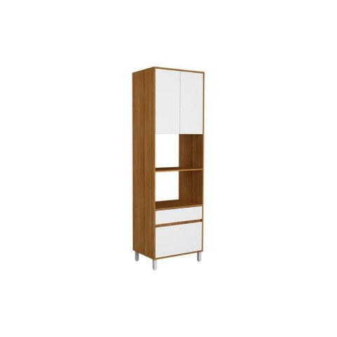 Paneleiro de Cozinha Denver Ph 3114 Torre Quente C/ 2 Portas 2 Gavetas e 2 Nichos P/ Forno 70cm