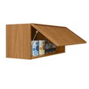 Ver imagem 3 de Armário Aéreo Basculante Ripado 100% Mdf Nature Samson Shop Jm