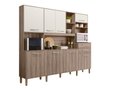 Ver imagem 2 de Kit Cozinha Hortelã 8 Portas Carvalho Nature/Off White Cristal - Nicioli