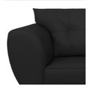 Ver imagem 5 de Sofá 2 Lugares Tulipa Suede Preto - ADJ Decor