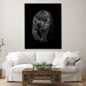 Quadro Decorativo Tela Canvas Animais Black Panthe - 120x60 Cm - 3