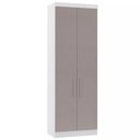 Ver imagem 1 de Guarda-roupa Modulado 79cm 2 Portas Alpes Luciane