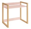 Ver imagem 1 de Mesa Escrivaninha Infantil Zoe Rosa Fosco - MoveisAqui