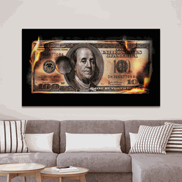Quadro Dollar Fogo - 2