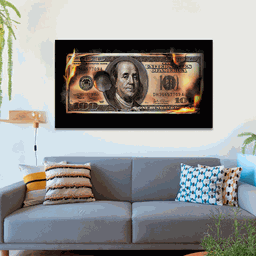 Quadro Dollar Fogo - 3