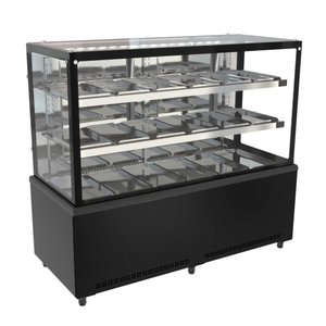 Balcão Vitrine Estufa 1,50 Metros Prime Preto Pbv15 220v - Venâncio