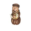 Ver imagem 3 de Imagem São Francisco de Assis Entalhada na Madeira Pintada A Mão Rustica