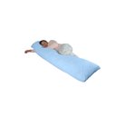 Ver imagem 1 de Fronha Para Travesseiro Xuxão De Corpo 200x48cm C/ziper - Azul claro