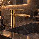 Ver imagem 7 de Torneira Lima Dourada Baixa Aço Inox 304 Premium Goldenx
