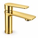 Ver imagem 3 de Torneira Lima Dourada Baixa Aço Inox 304 Premium Goldenx