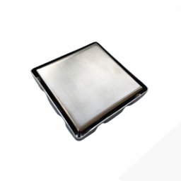 Ralo Oculto Duplo 15x15cm Inox Flvx Hidro - 1