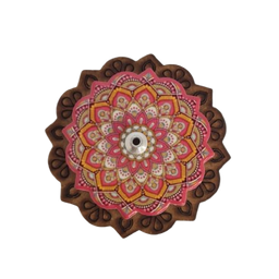 Incensário Mandala com Mdf - 2