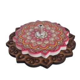 Incensário Mandala com Mdf - 1