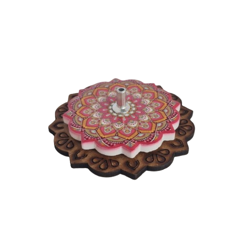 Incensário Mandala com Mdf
