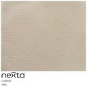 Ver imagem 4 de Sofá Curvo Montserrat 230cm 4 Lugares Linho Sintético Areia - Nexta Casa