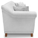 Ver mais imagens de Sofa 2 Lugares Retro Polo 180cm com Almofada Linho Grigio Ezz